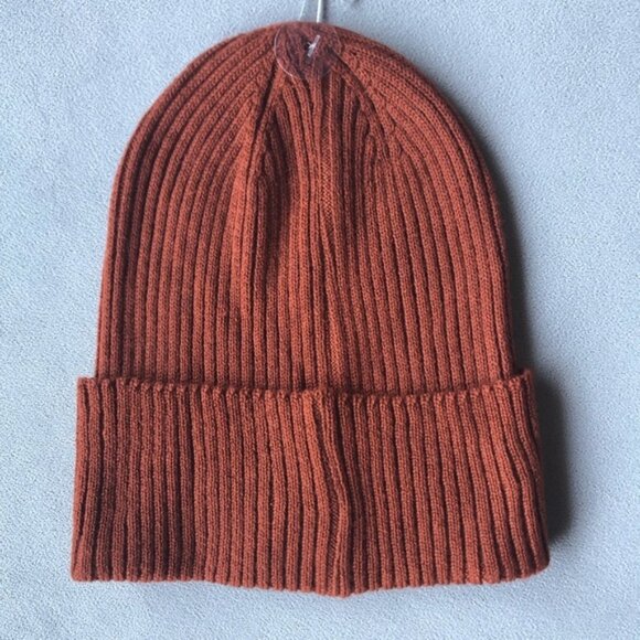 Dark Orange Beanie ~ New Without Tags - Picture 1 of 5